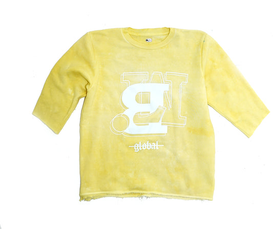 Evolved 3/4 Sweatshirt - LEMON CHIFFON
