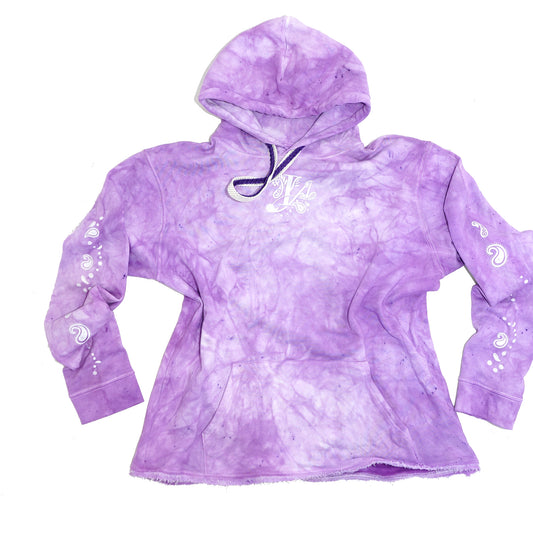 LA Paisley Hoodie - AMETHYST