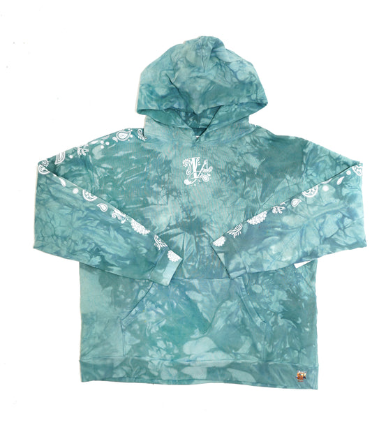 LA Paisley Hoodie - ALPINE JADE
