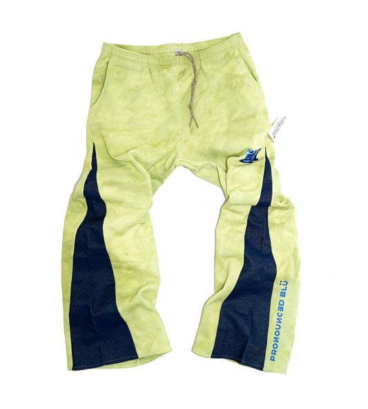 Pronounced Blu Sweatpants - LIME